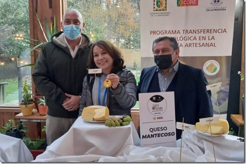  Cata de Quesos 2022 premió a los mejores ocho quesos de La Araucanía