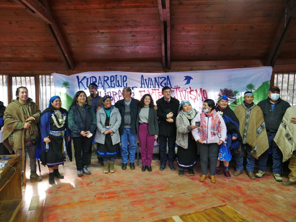  Ministra Toro participa en Mesa para la gobernanza del Parque y Reserva Nacional Villarrica junto a comunidades mapuche de Curarrehue