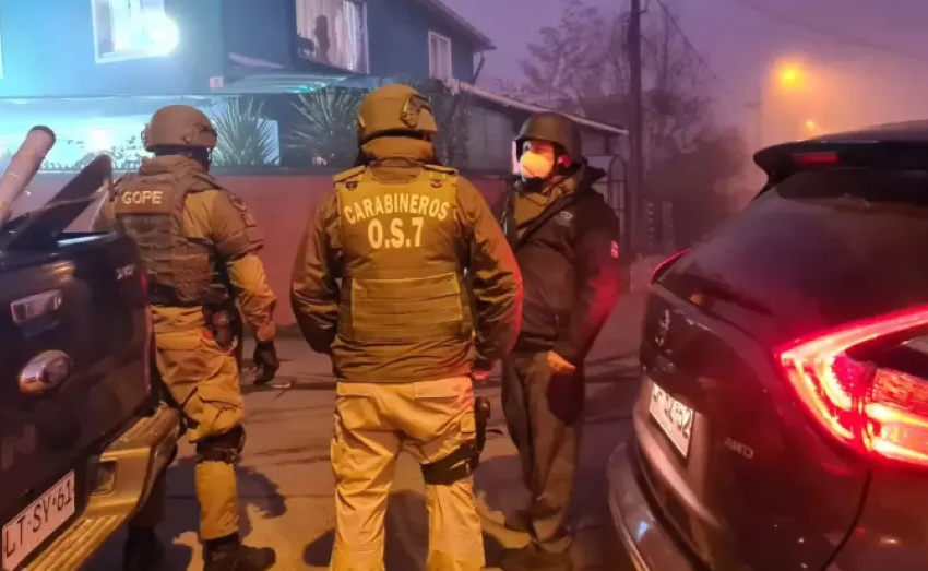  Operativo antidrogas en Temuco deja 13 personas detenidas