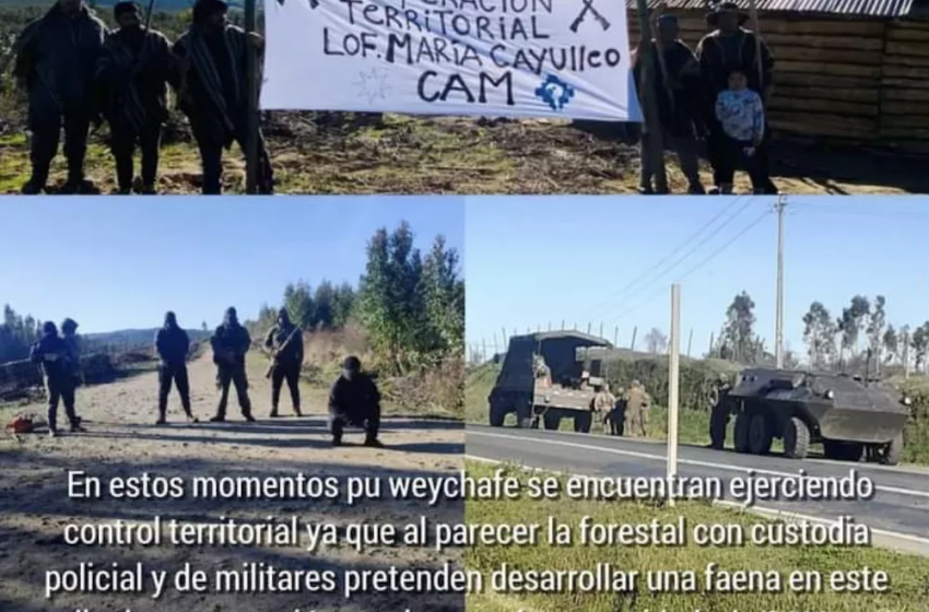  Inminente enfrentamiento entre militares y fuerzas de la CAM en Angol
