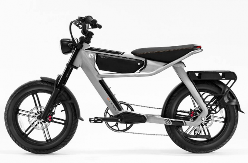  C3Strom Astro Pro, la elegante bicicleta eléctrica con pedales que funciona como un scooter