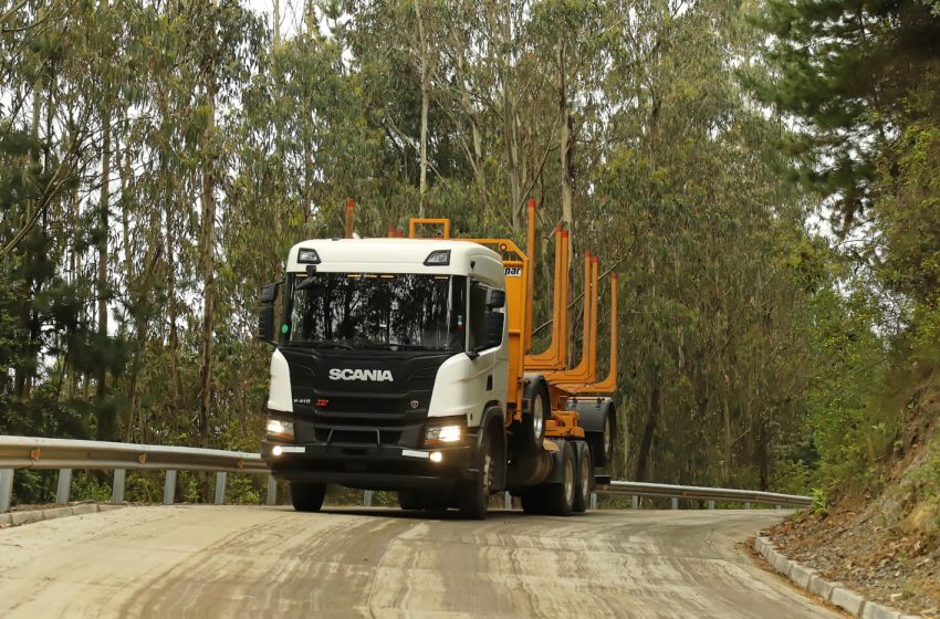  Scania Chile muestra su portafolio en el área forestal en Expocorma 2022