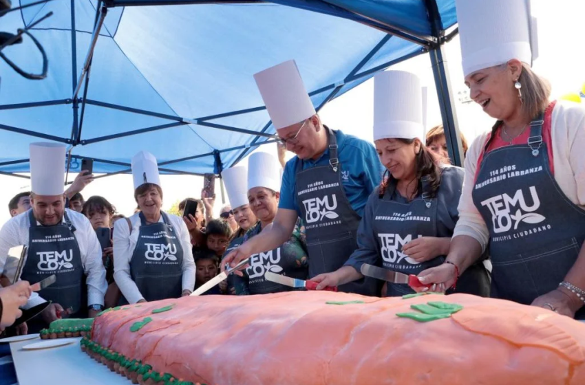  Labranza celebró sus 114 años con show artístico, feria de emprendedores y la tradicional torta de zanahoria