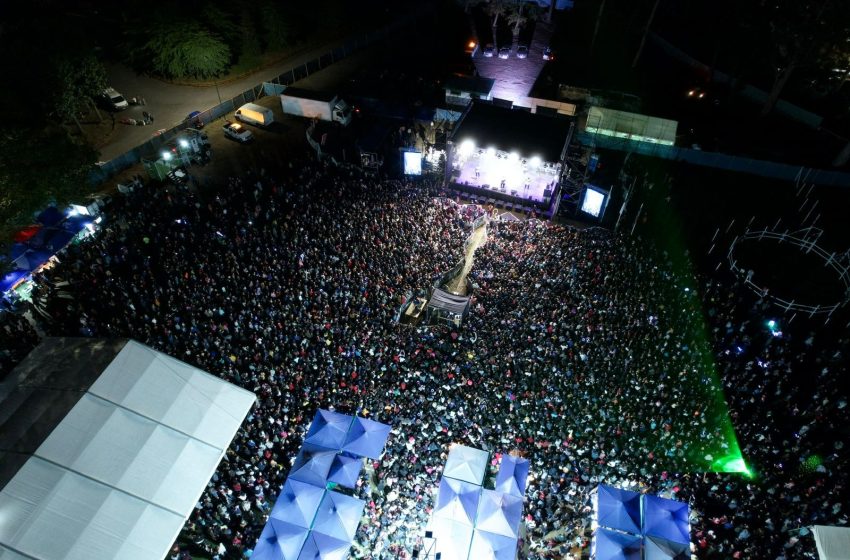  Éxito total: Más de 20 mil personas bailaron al ritmo de Zúmbale primo en la fiesta de la Trilla a Yegua Suelta